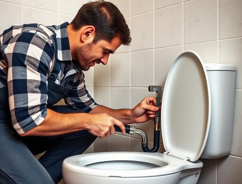 WC bouchés réparation